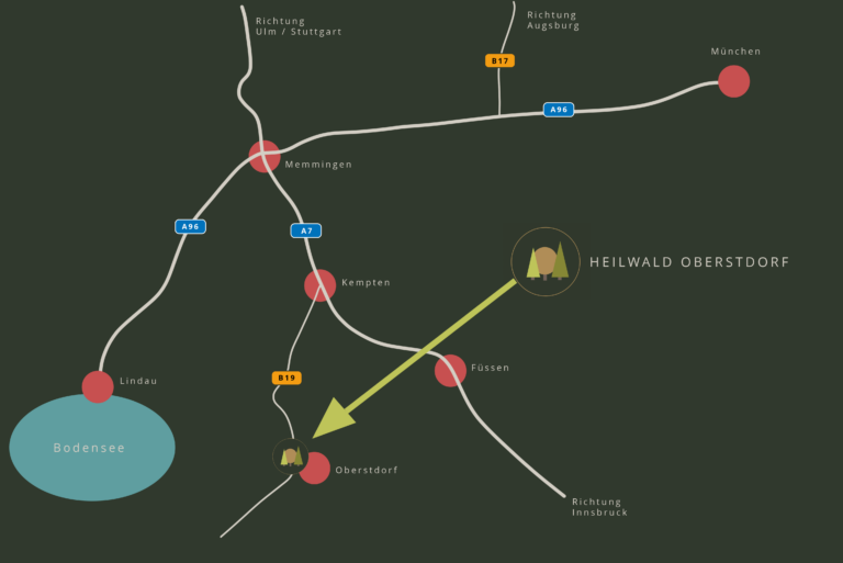 Heilwald Oberstdorf - der weg zu uns